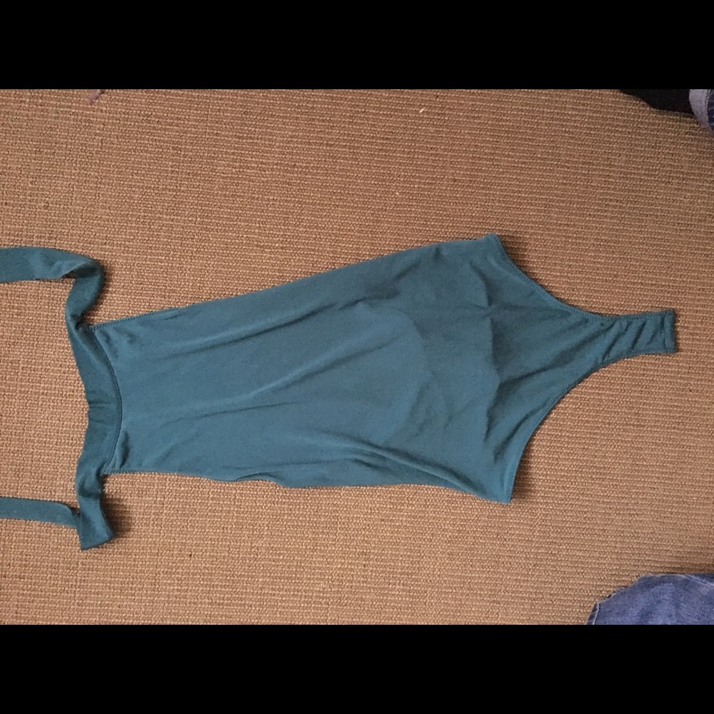 Free people backless bodysuit